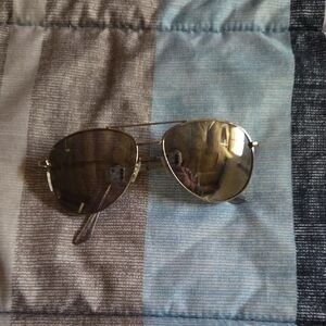 Stylish Silver Aviator Sunglasses